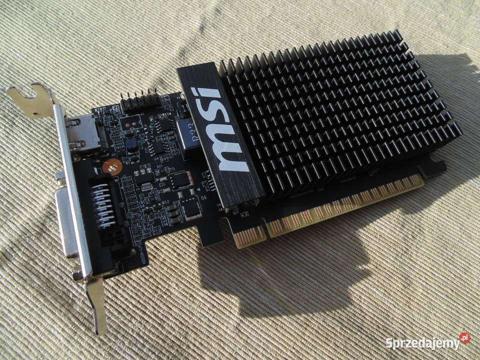 Karta graficzna MSI GeForce GT 710 2GB Low Karty graficzne mazowieckie Warszawa sprzedam