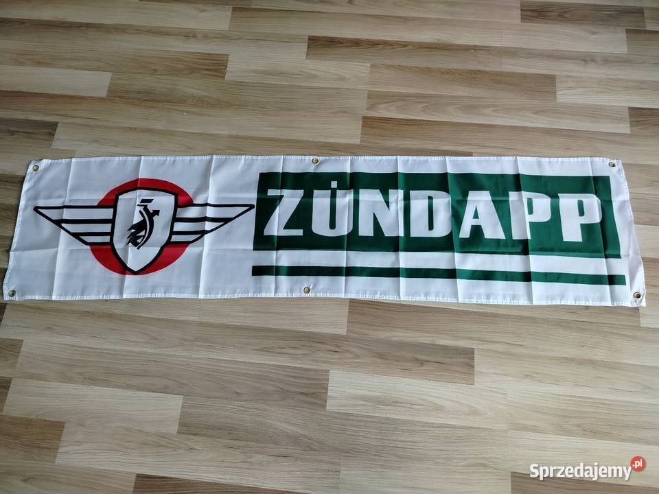 Tarpan FSR baner 90x60 mocny materiał Nysa kadet wielkopolskie Gniezno sprzedam