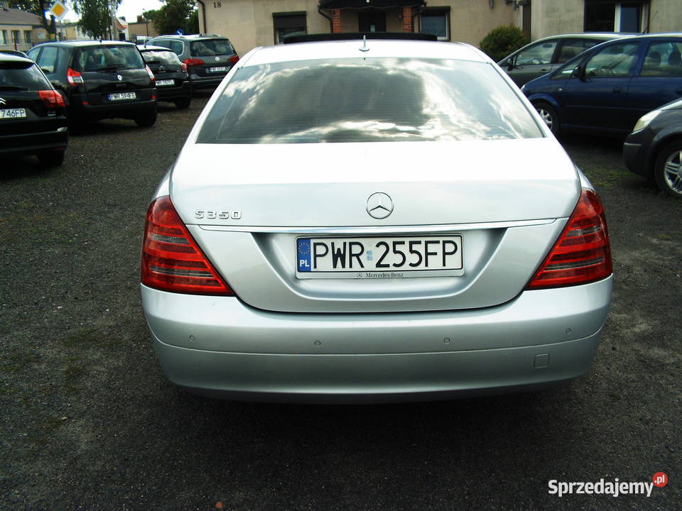 Mercedes S 350 EGaz 2006 r nawigacja Września
