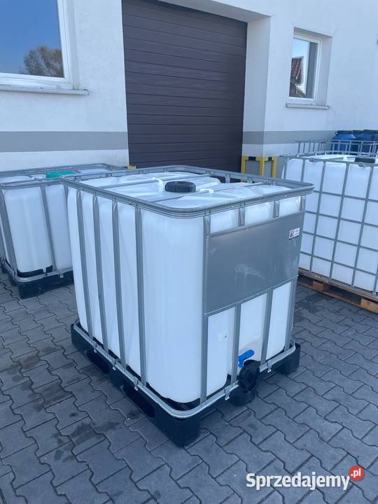 Zbiornik 1000L MAUZER RECO na deszczówkę mauser Walichnowy sprzedam