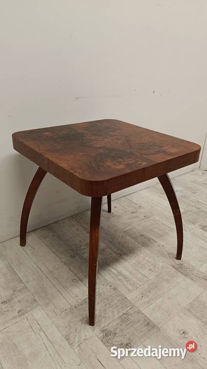 halabala stolik kawowy ława art deco orzech łódzkie Radomsko