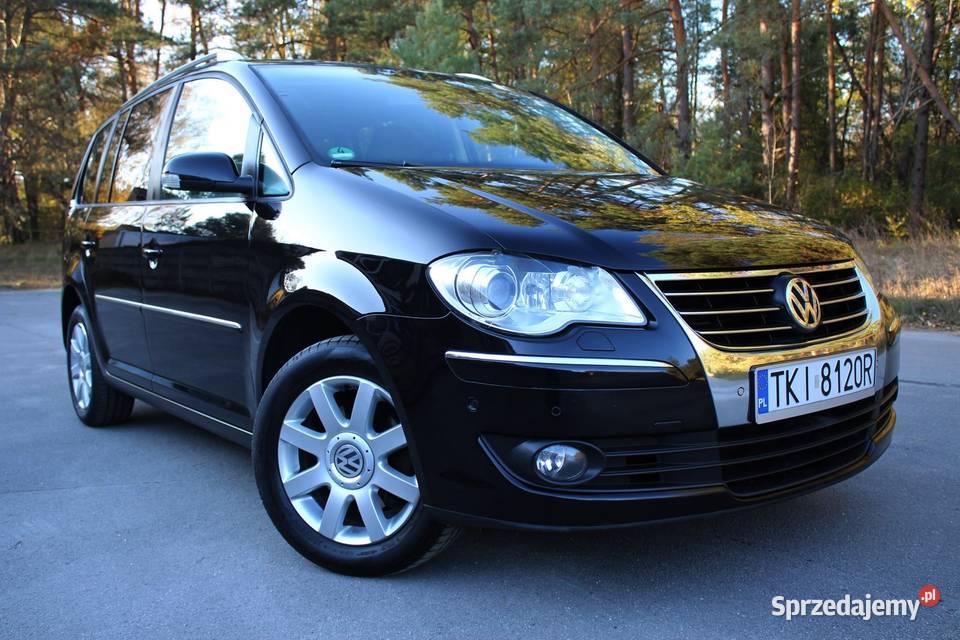 PIĘKNY TOURAN 2.0 TDI 140KM KLIMATRON NAVI DVD CHROM PIĘKNY