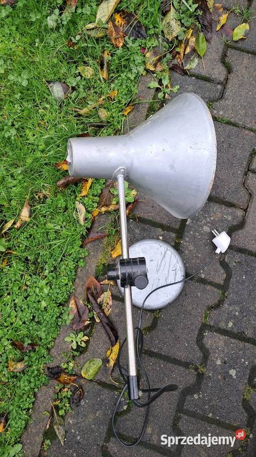 Stara Lampa Biurkowa Polamp Gdańsk PRL Świecie
