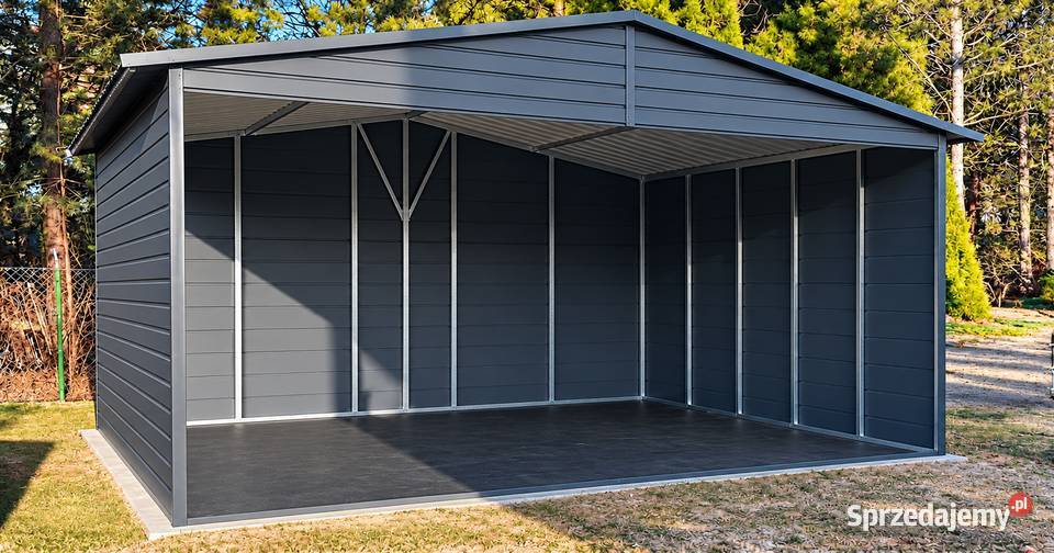 Carport 6x5 Garaż blaszany wiata blaszanaOkazja Leszno