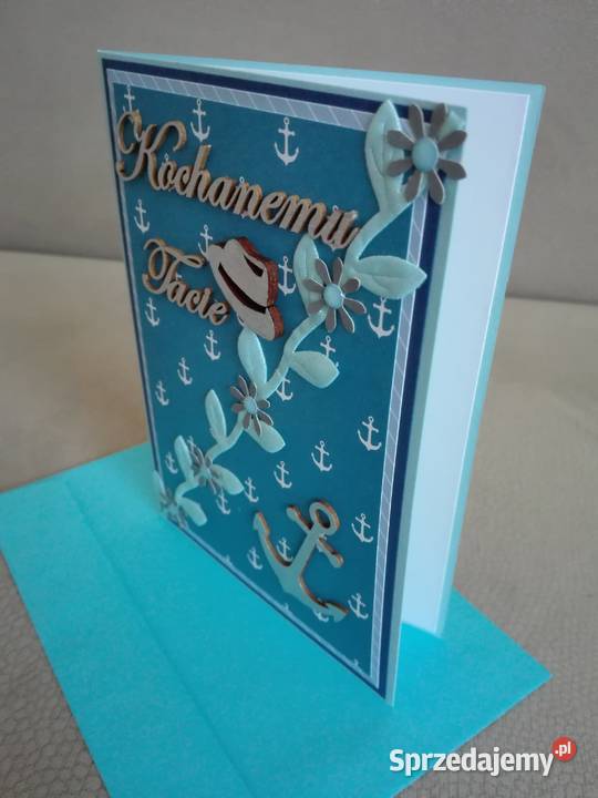 Kartka okolicznościowa Kochanemu Tacie wykonana Sosnowiec sprzedam