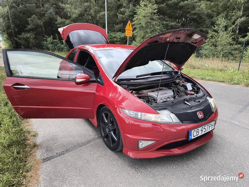 Honda Civic Type R FN2 20i 201 2007r 231 stan kujawsko-pomorskie Osielsko