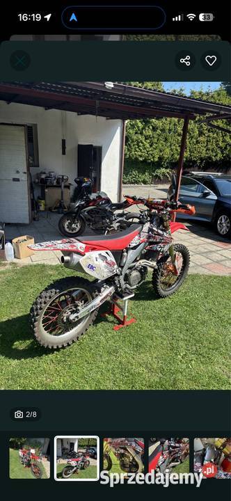 Cross Honda Crf 450 Łaziska Górne