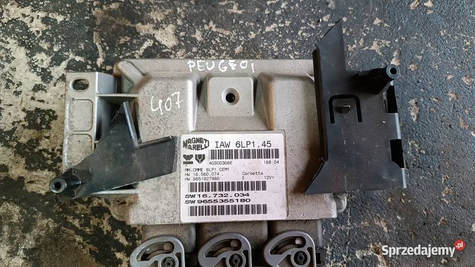 Komputer sterownik 9655355180 Peugeot Citroen małopolskie Radłów