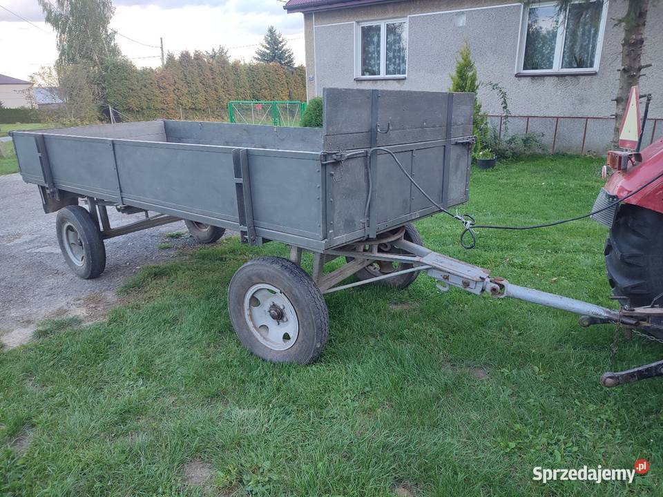 Przyczepa 2 osiowa wóz Cianowice