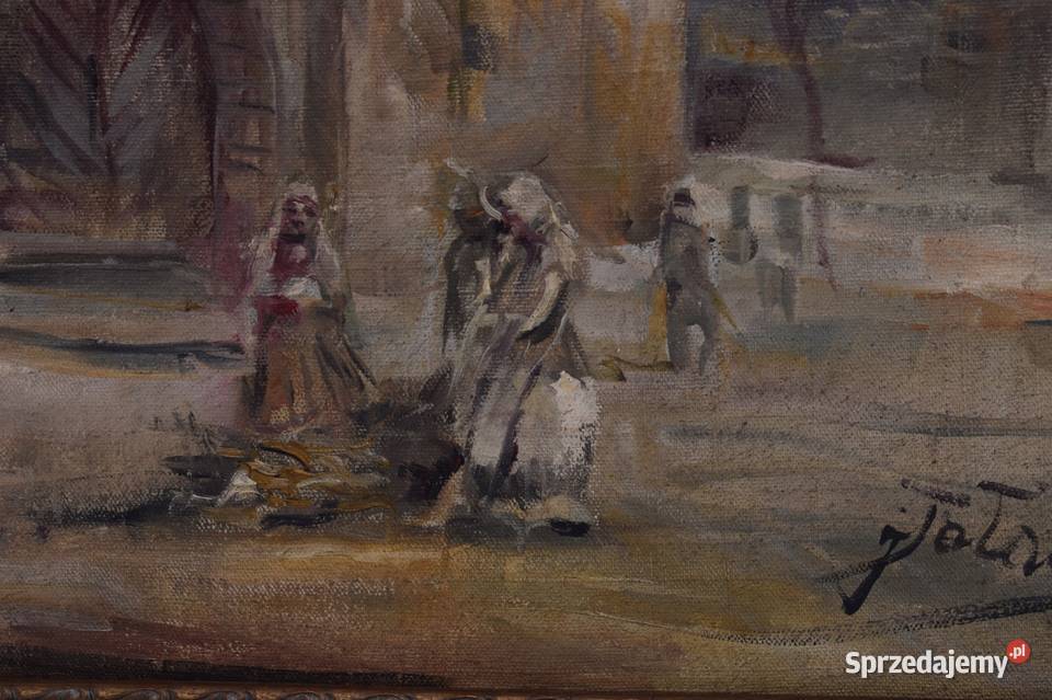 J Fałat Barbakan Rynek Krakowski Stary Polski Kraków sprzedam