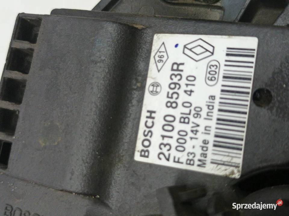 ALTERNATOR 231008593R 09 900 TCE Dacia Logan II osobowe