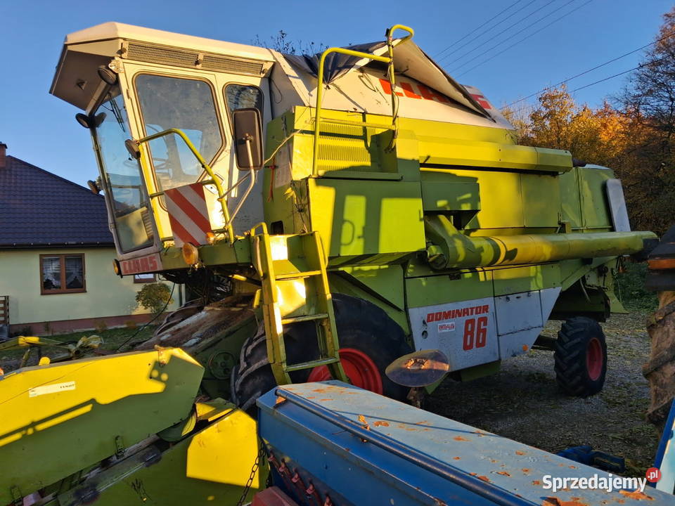 Kombajn zbożowy Claas Dominator 86 Michałów