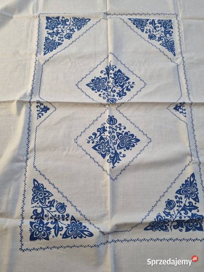 Obrus obrusy z okresu PRL nieużywane 3 sztuki lubelskie Lublin
