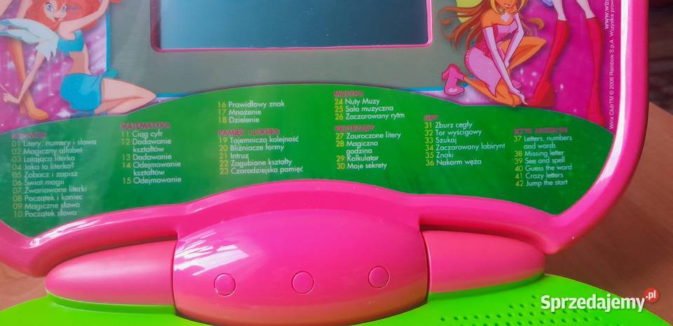 Laptop edukacyjny Winx