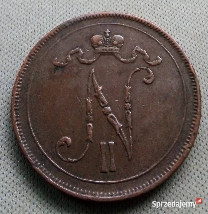 FINLANDIA10 PENNIA 1916 r OKUPACJA ROSYJSKA Legionowo