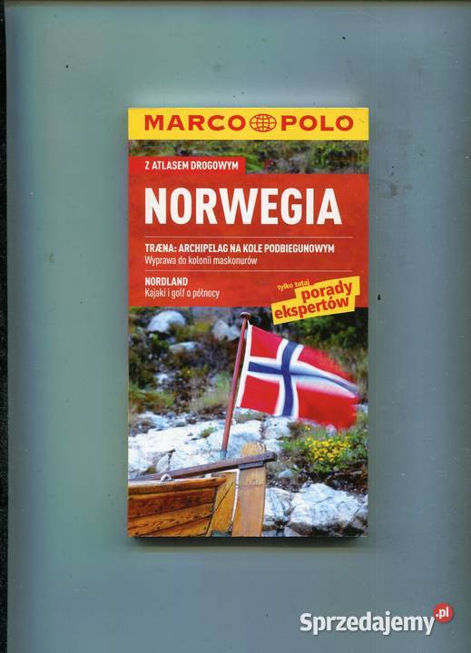 Norwegia z atlasem drogowym Marco Polo Szczecin sprzedam