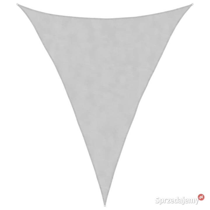 Żagiel przeciwsłoneczny jasnoszary 4x5x5 m 100