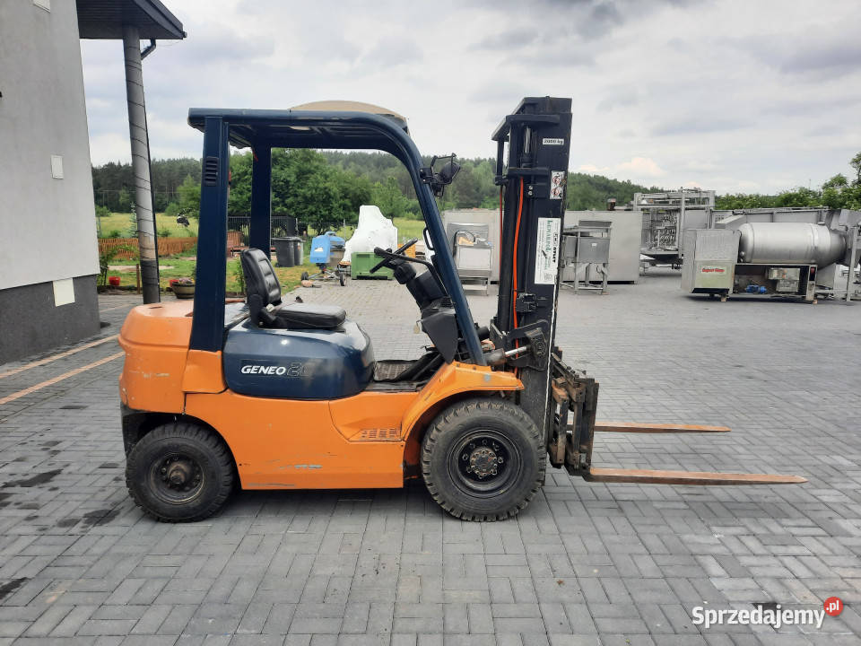 Wózek widłowy TOYOTA Geneo 20 627FDF25 Mały Rudnik