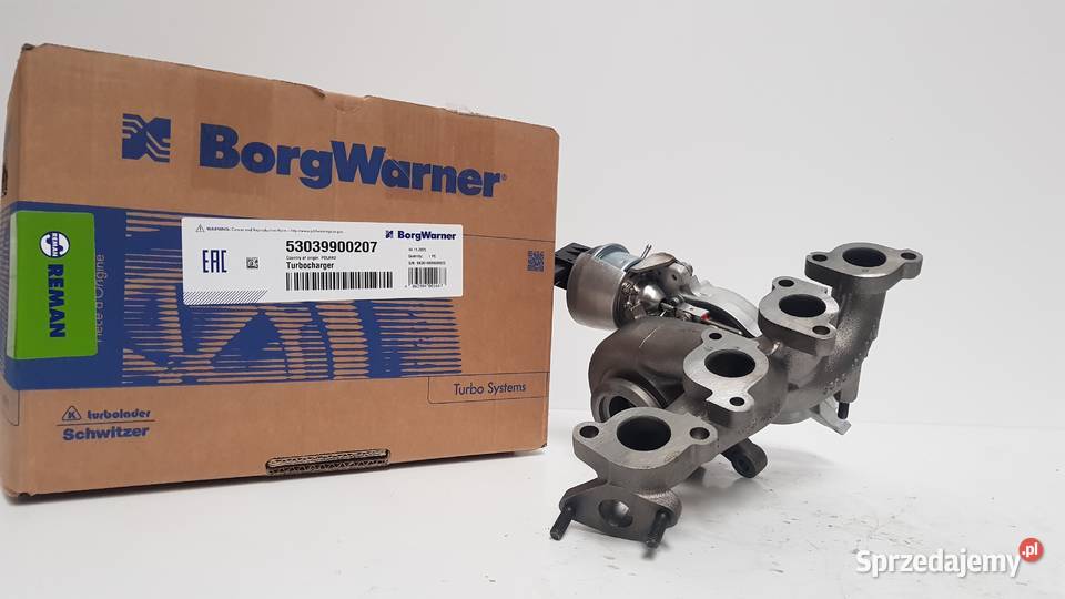 Turbosprężarka BorgWarner KKK Oryginal Reman ciężarowe mazowieckie Siedlce