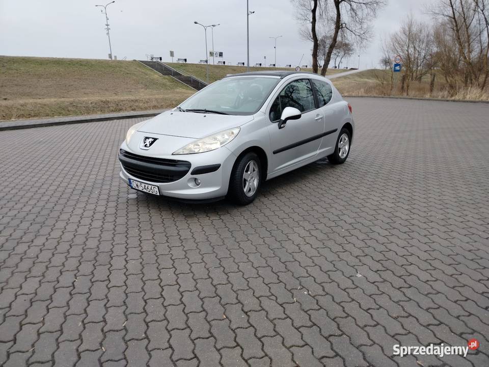 Peugeot 207 14 benzyna światła przeciwmgielne Włocławek