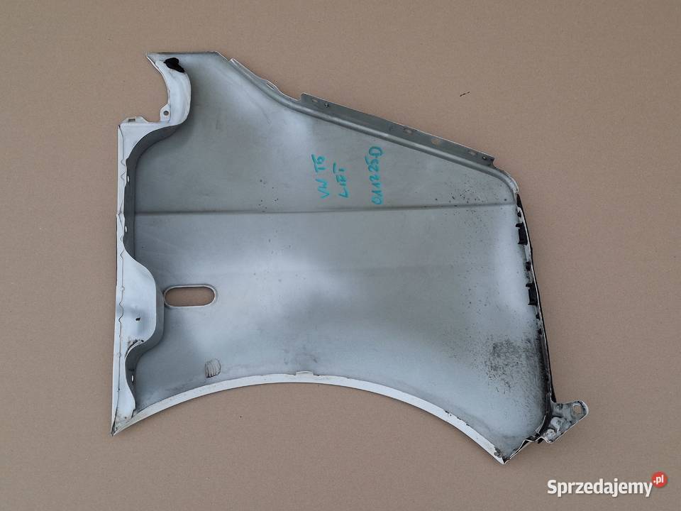 VW T5 0315 BŁOTNIK LEWY PRZÓD PRZEDNI ORYGINAŁ Bieleń