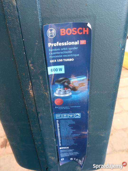 Pudełko skrzynka walizka Bosch szlifierka oscylacyjna GX 150