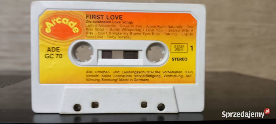 Unikat First Love Najpiękniejsze piosenki Płyty i kasety Kultura i Rozrywka śląskie Gliwice