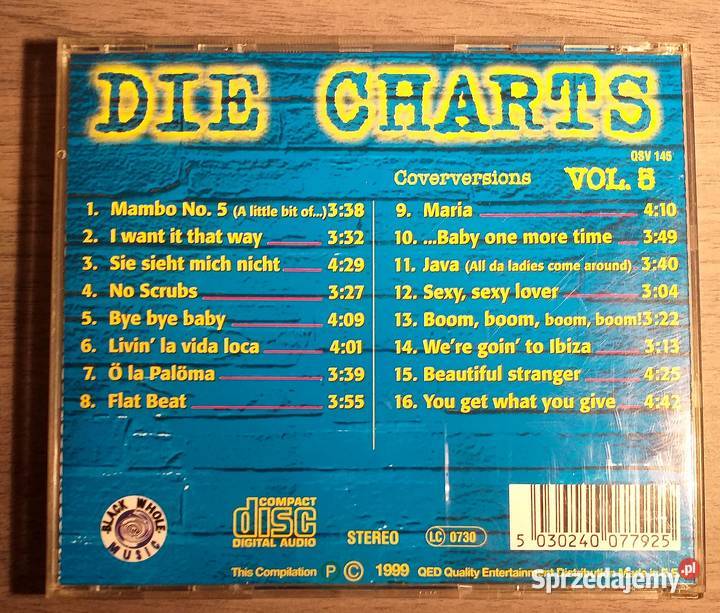 Die Charts Vol5 CD
