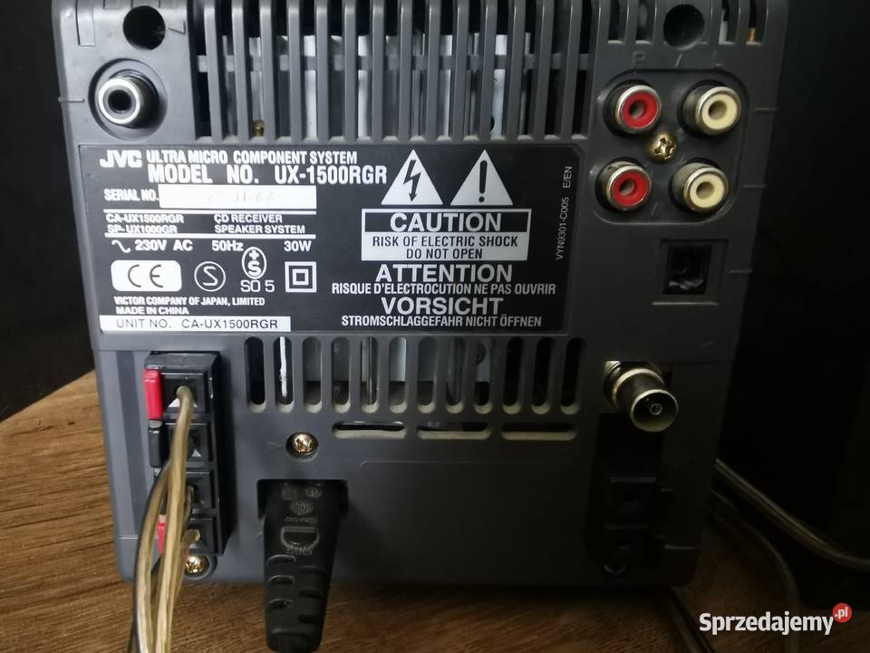 Mikro wieża CD radio JVC UX 1500 RDS Audio Lyski