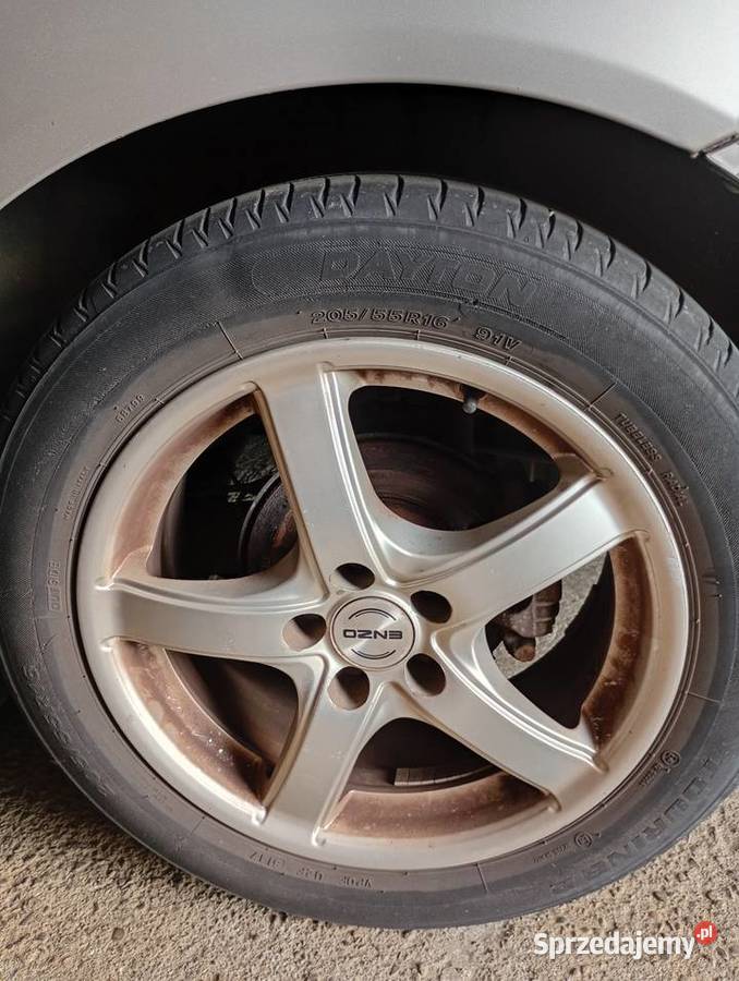Felgi 5x100 20555 R16 z oponami letnimi Samochodowe
