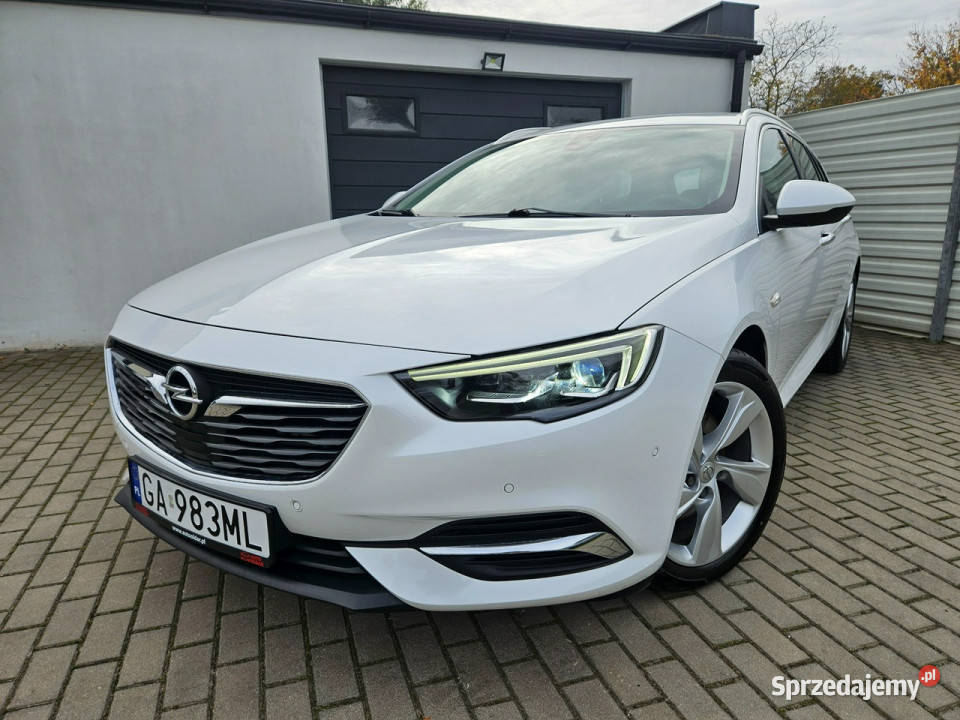 Opel Insignia 20 CDTi 170 LED bezwypadek MANUAL asystent pasa ruchu pomorskie Gdynia