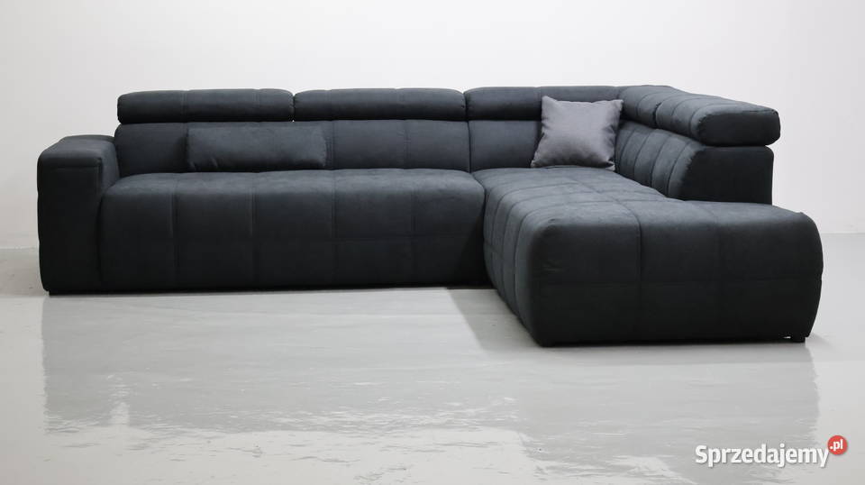 TRD Narożnik grafitowy kolor regulowane zagłowki Narożniki