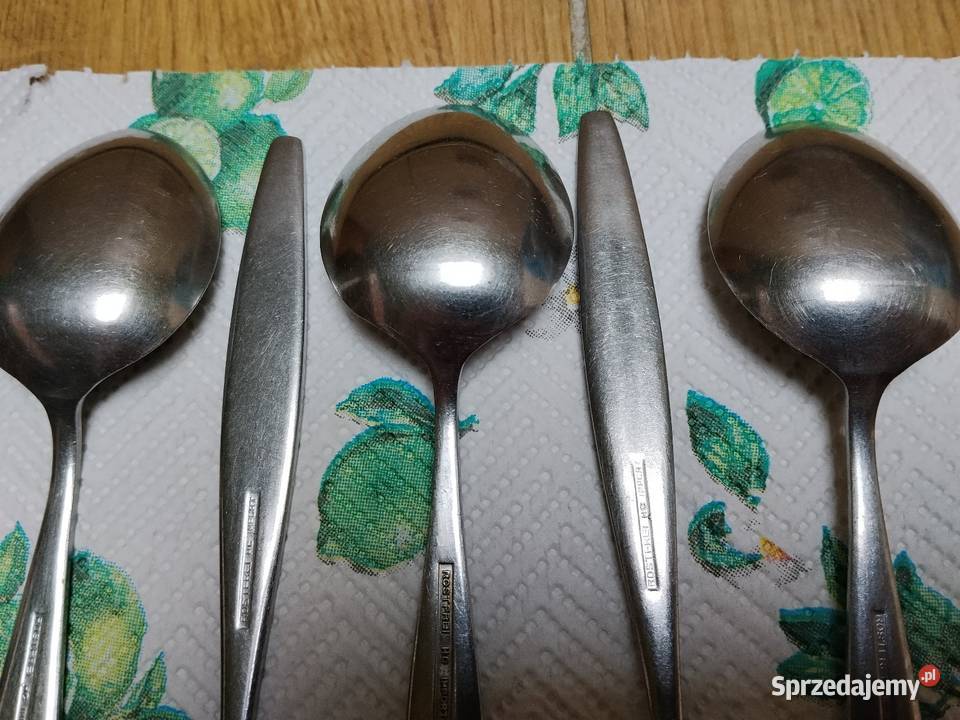 Łyżki stołowe Rostfrei hc import pomorskie Nowa Karczma