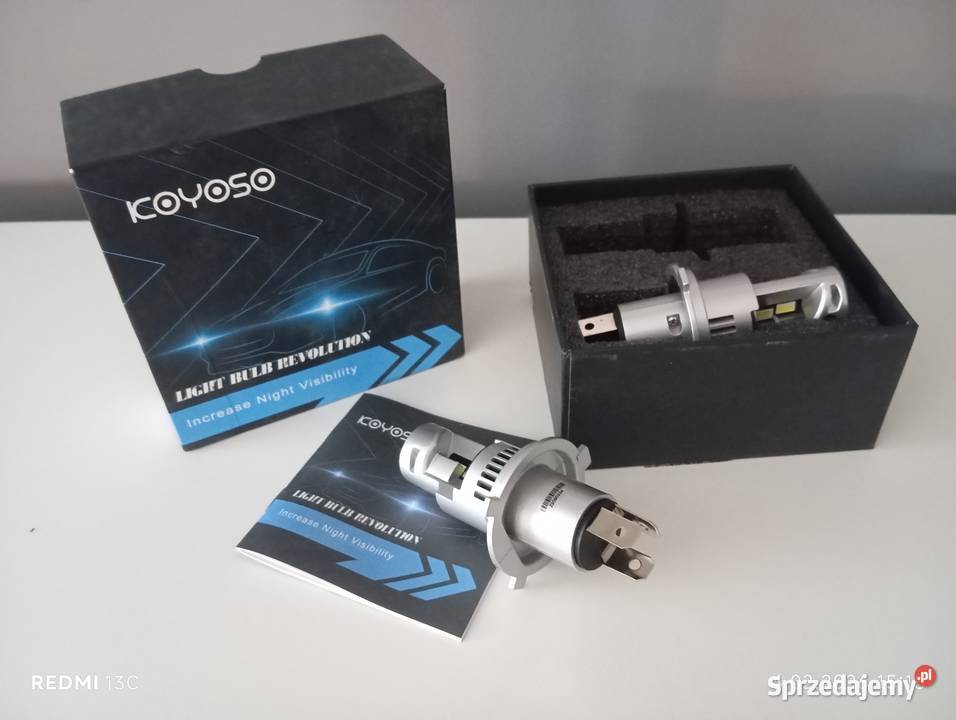 2 x żarówka led zamiennik icoyoso h4 16000 Lm Olszyna