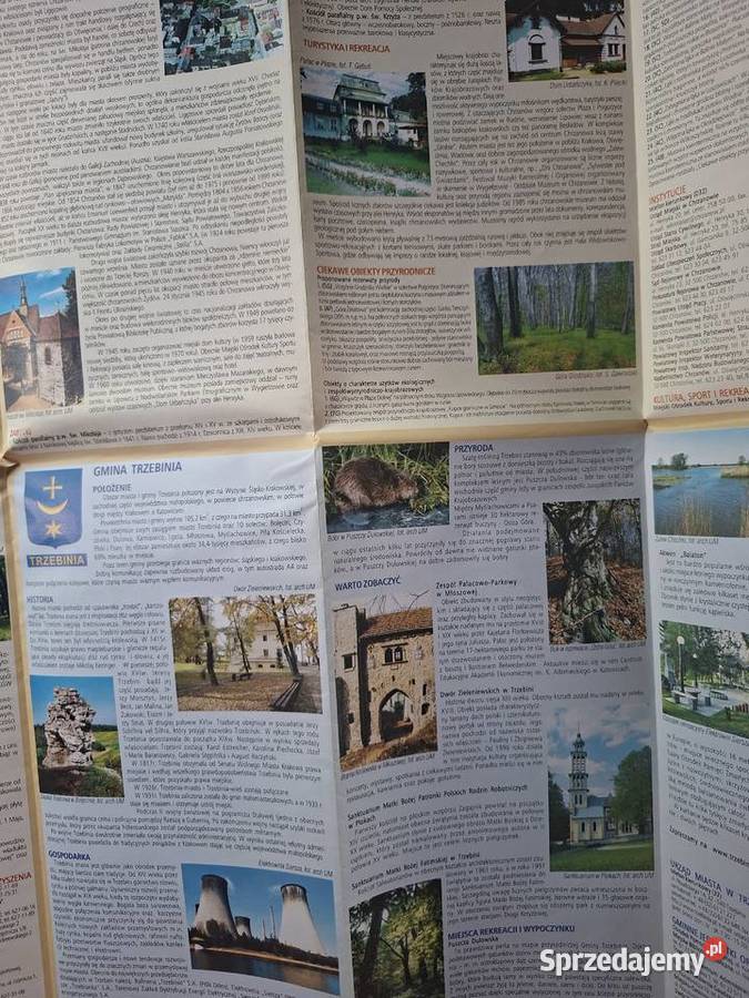 Ziemia Chrzanowska 125 000 plany miast 110 000