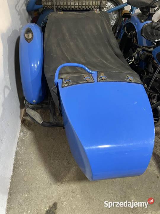 Motocykl z koszem K750 Lesko