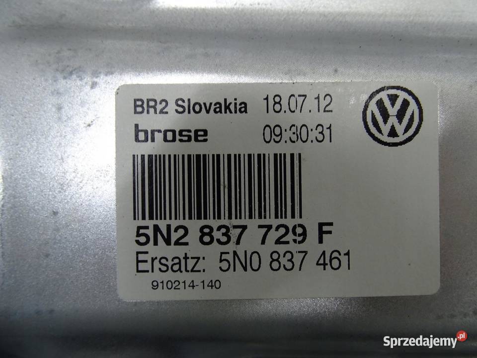 MECHANIZM PODNOŚNIK SZYB LEWY PRZÓD LEWY PRZEDNI małopolskie sprzedam