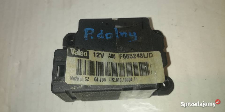 silniczek klapek nawiewu Renault Scenic 2 r0309 Piotrków Trybunalski sprzedam