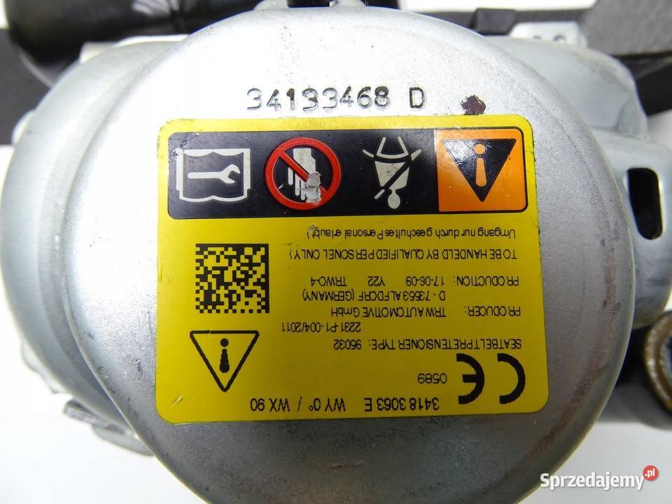 PAS BEZPIECZEŃSTWA PRAWY TYŁ TYLNY OPEL ASTRA K