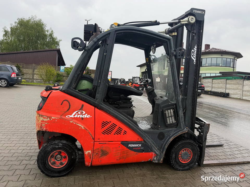 wózek widłowy LINDE H25T02 LPG przesuw łódzkie Działoszyn sprzedam
