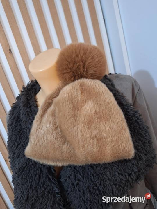 Czapka zimowa damska alpaka Braniewo sprzedam