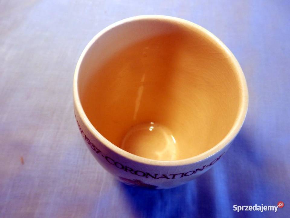 George VI i EQUEEN Rodzice Królowej Elżbiety II Porcelana i szkło