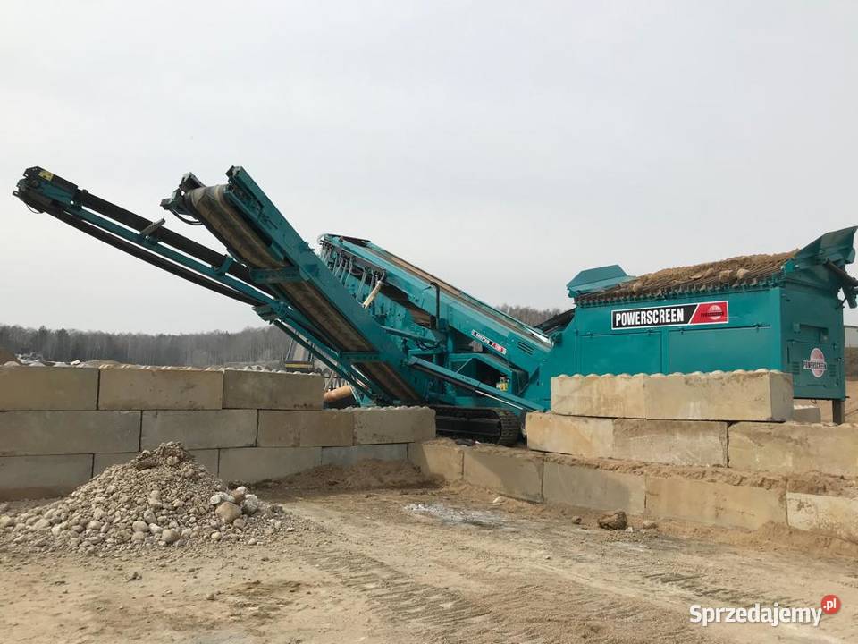 Mobilny przesiewacz Powerscreen chieftain 1700