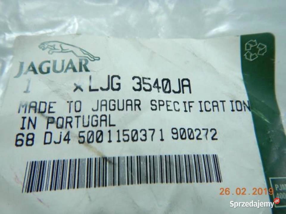 LJG3540JA WIĄZKA INSTALACJA TELEFONU JAGUAR XK8 sprzedam