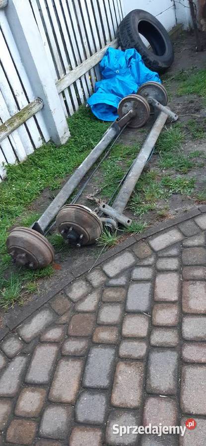 Osie hamowane do przyczepki Olesno sprzedam