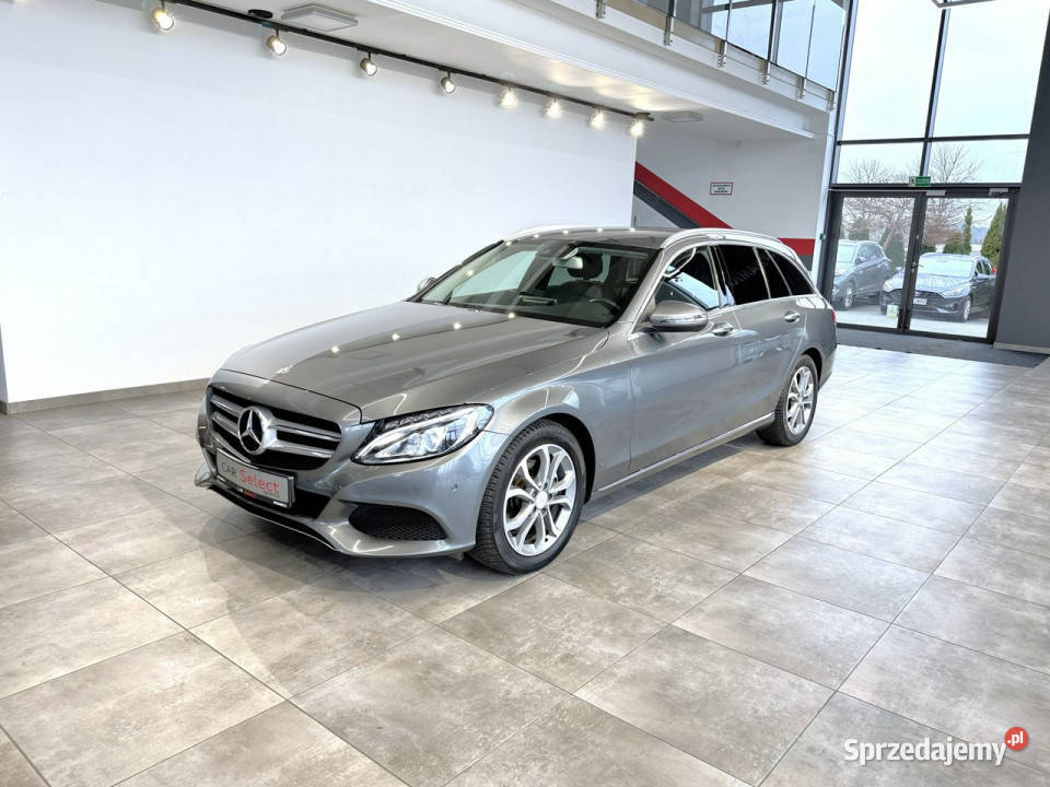 Mercedes C 200 T 20 184 automat 2016 r salon elektrycznie ustawiane fotele Myślenice sprzedam