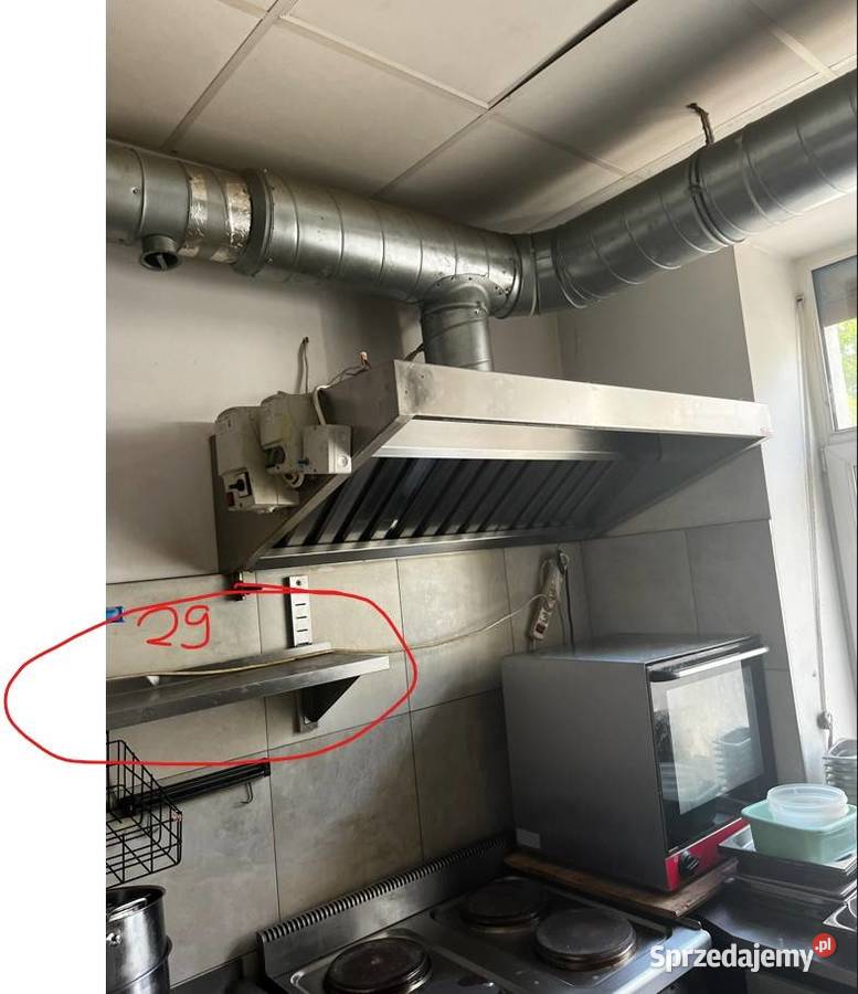 Półki wiszące nierdzewne mazowieckie Wołomin