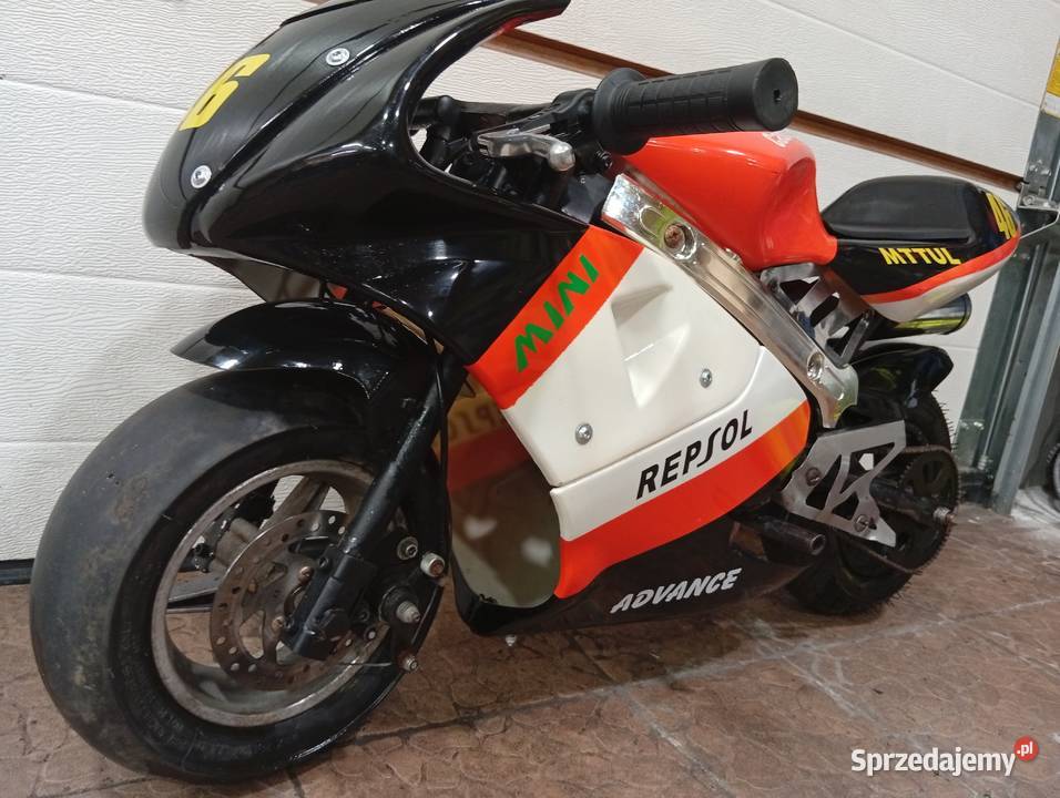Mini pocket Ścigacz 50cc super stan lubelskie Piskorów