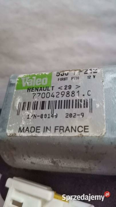 Renault scenic 2002 silnik tylnej wycieraczki opolskie sprzedam