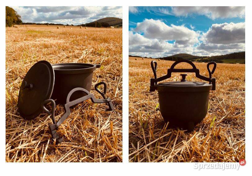 Kociołek 16L żeliwny i emalia Szczecin